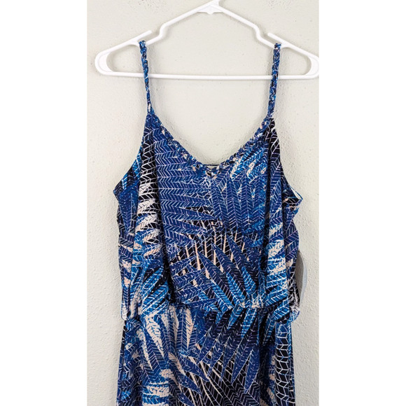 New London Times sz 12 Maxi Length Dress sleeveless tank stretchy 3171 - Picture 2 of 7